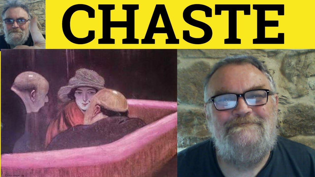 chaste definition