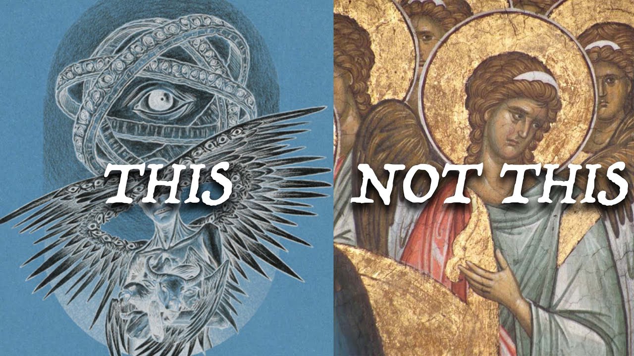 how are angels described in the bible