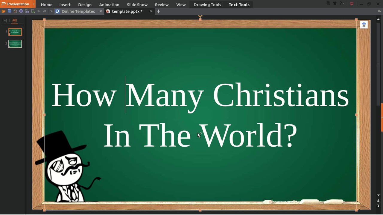 how many christians in the world