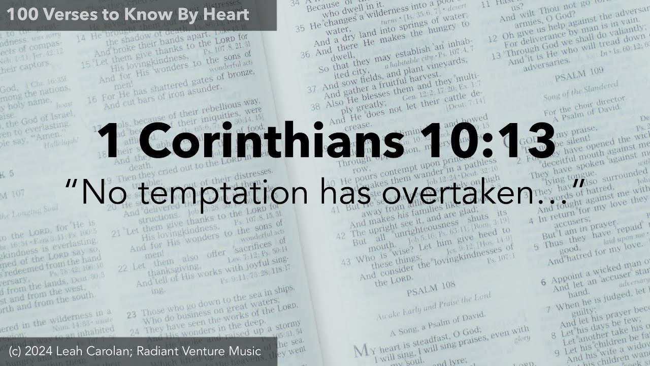 no temptation has overtaken you esv