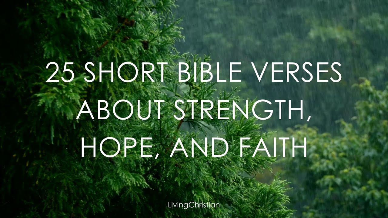 short bible verse