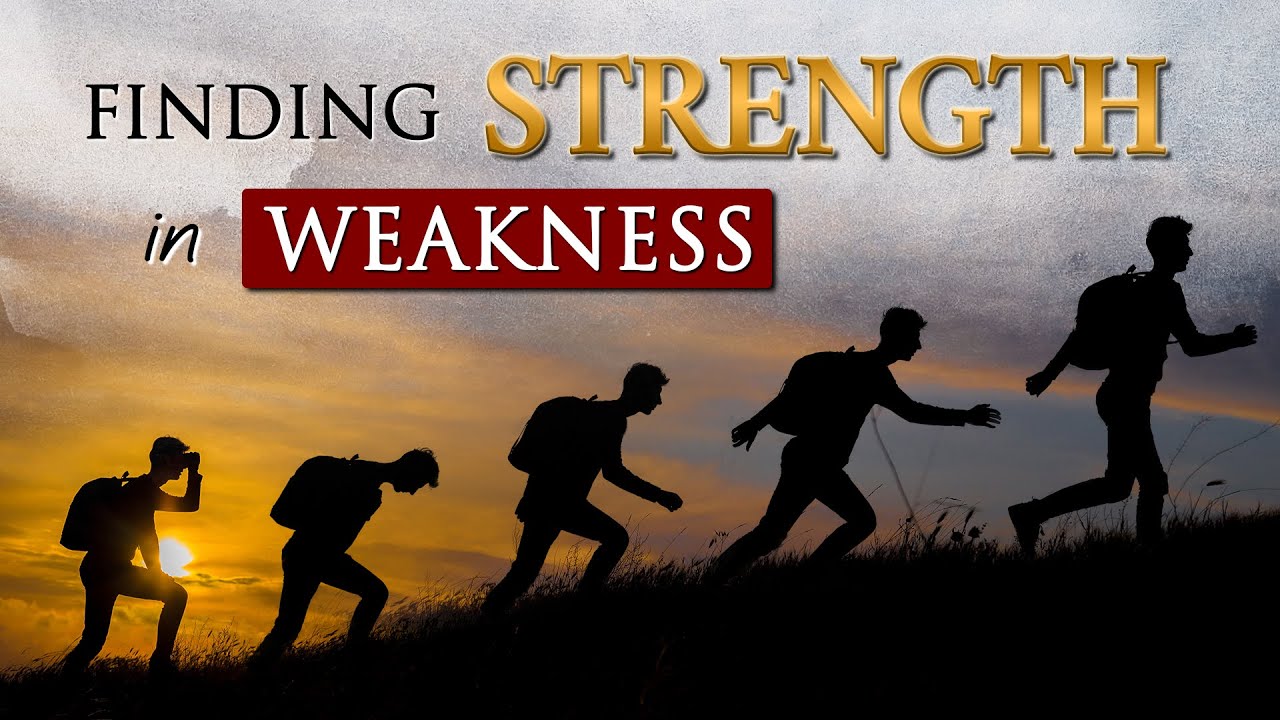 when i am weak he is strong