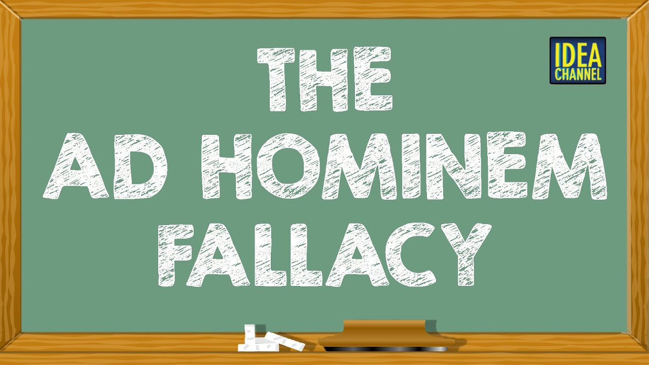 ad hominem attack
