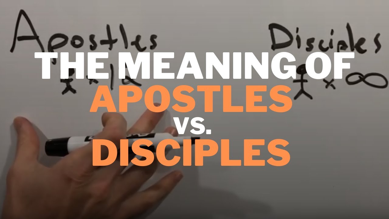 apostle vs disciple