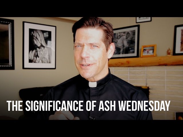 ashes on ash wednesday