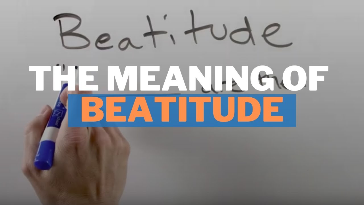 beatitudes definition