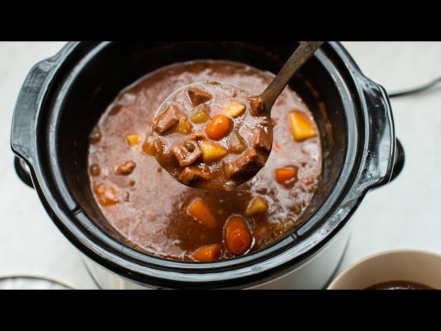 beef stew slow cooker