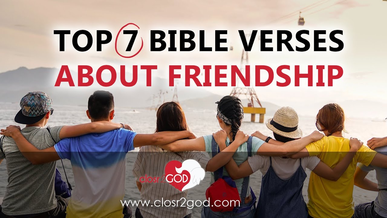 bible verses on friendship