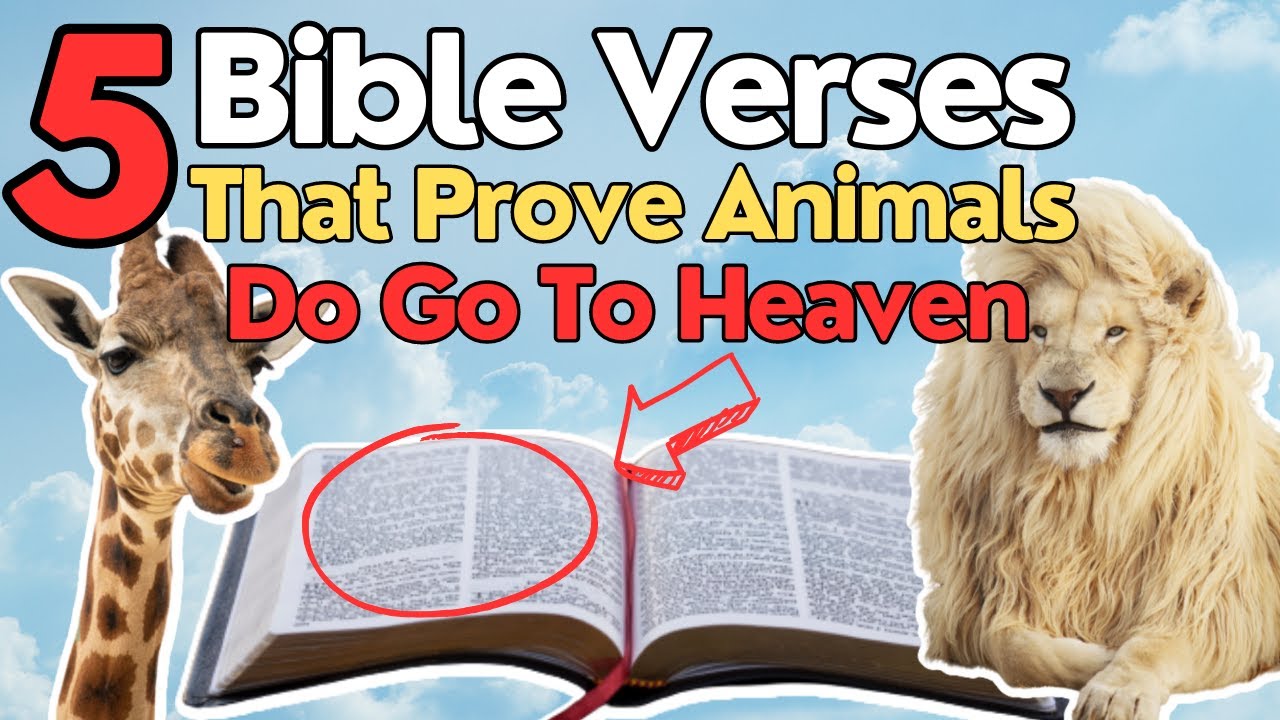 bible verses that prove animals go to heaven