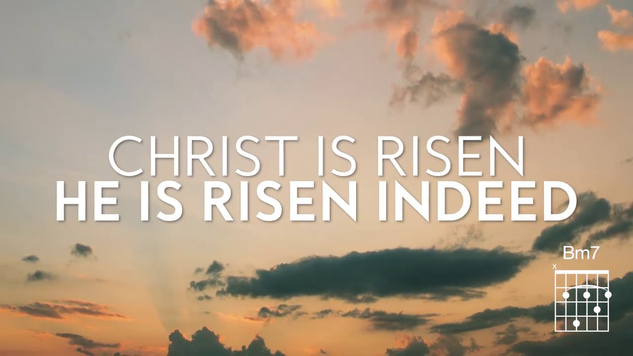 christ is risen he is risen indeed