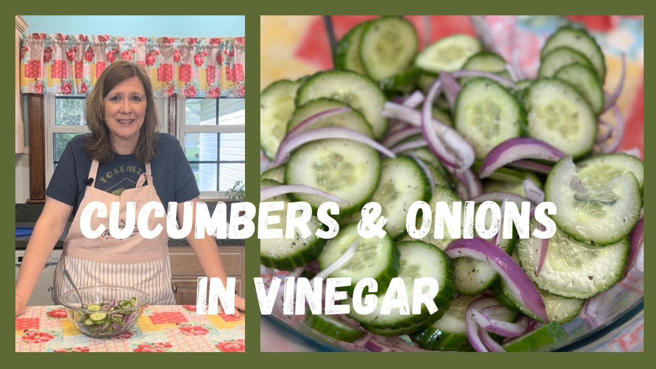 cucumber onion salad