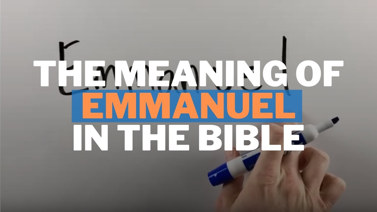 emmanuel meaning in bible
