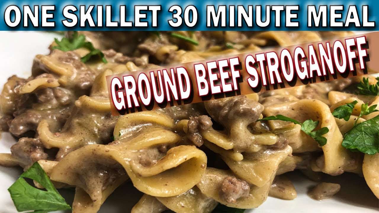 Hamburger Stroganoff: 5 quick recipes for a tasty twist 7 hamburger stroganoff