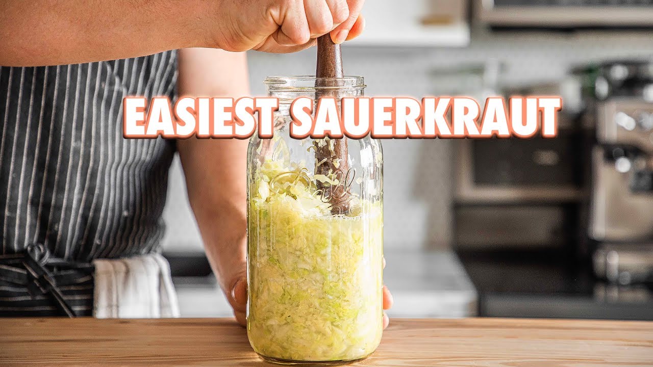 homemade sauerkraut
