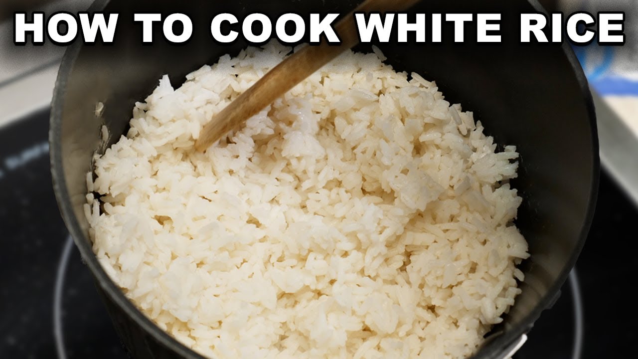 how to cook rice on stove