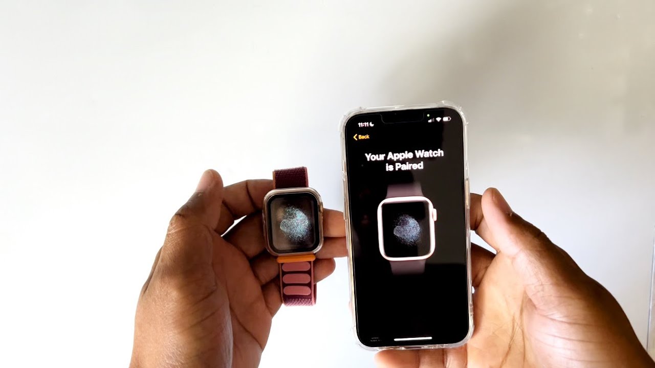 how to pair apple watch to new phone