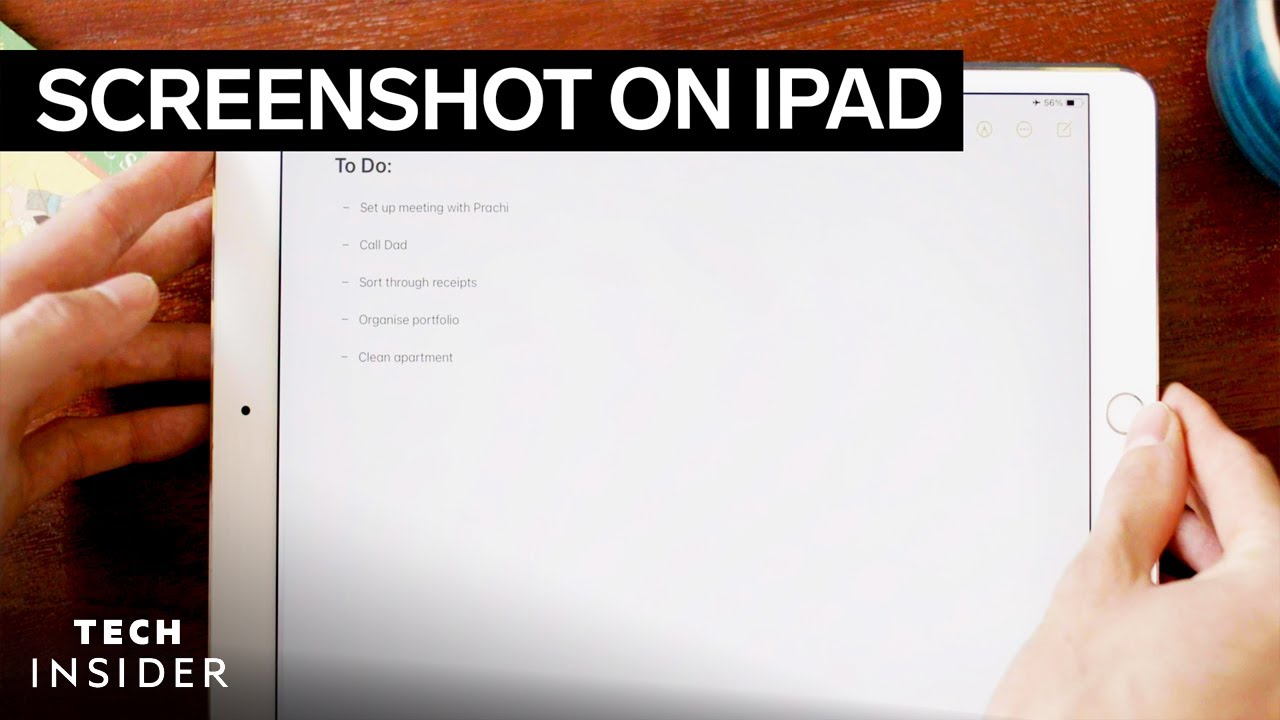how to screenshot on ipad