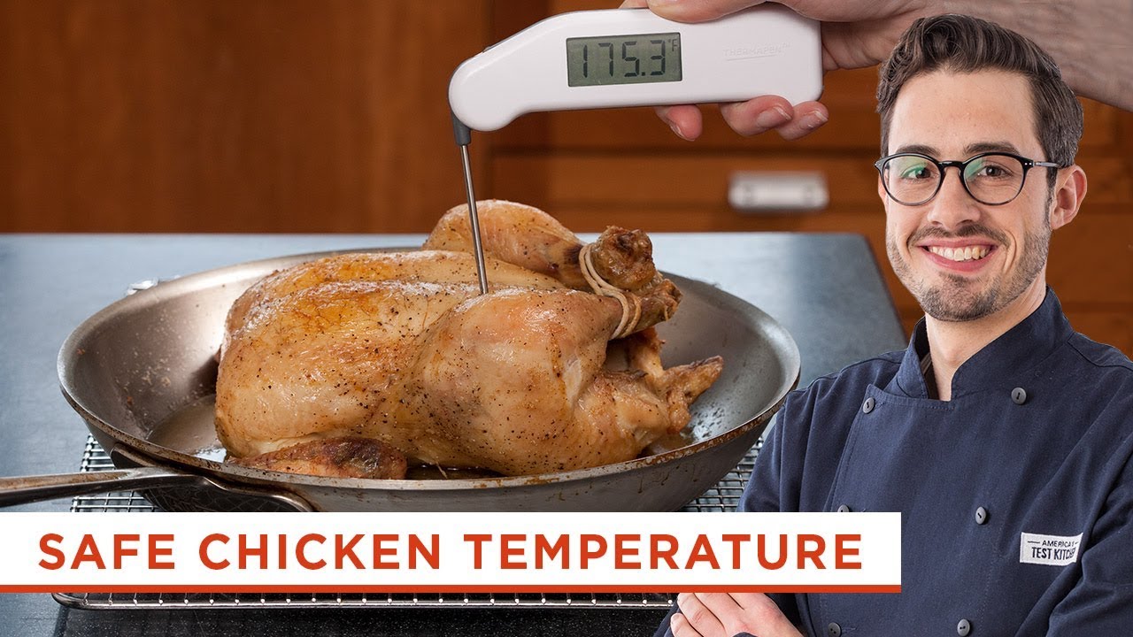 internal temperature of chicken