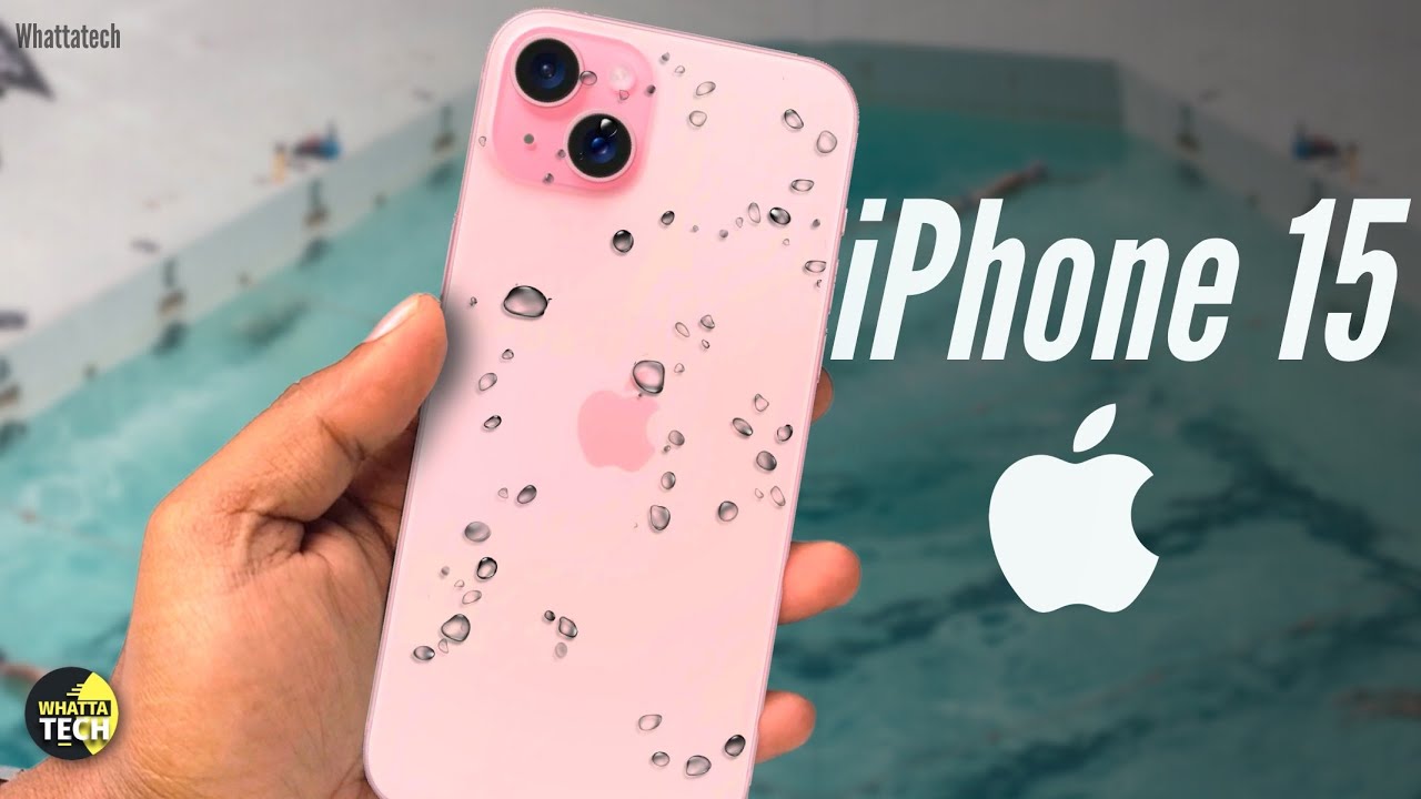 is iphone 15 waterproof