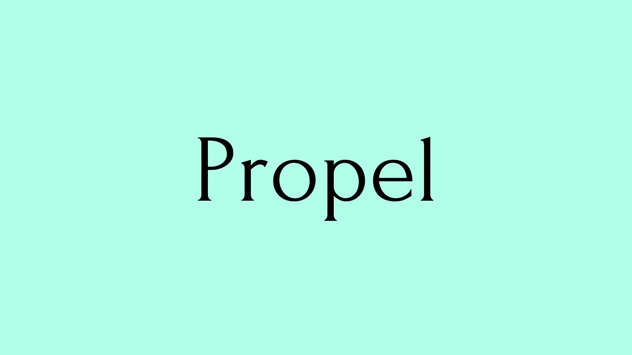 propel synonym