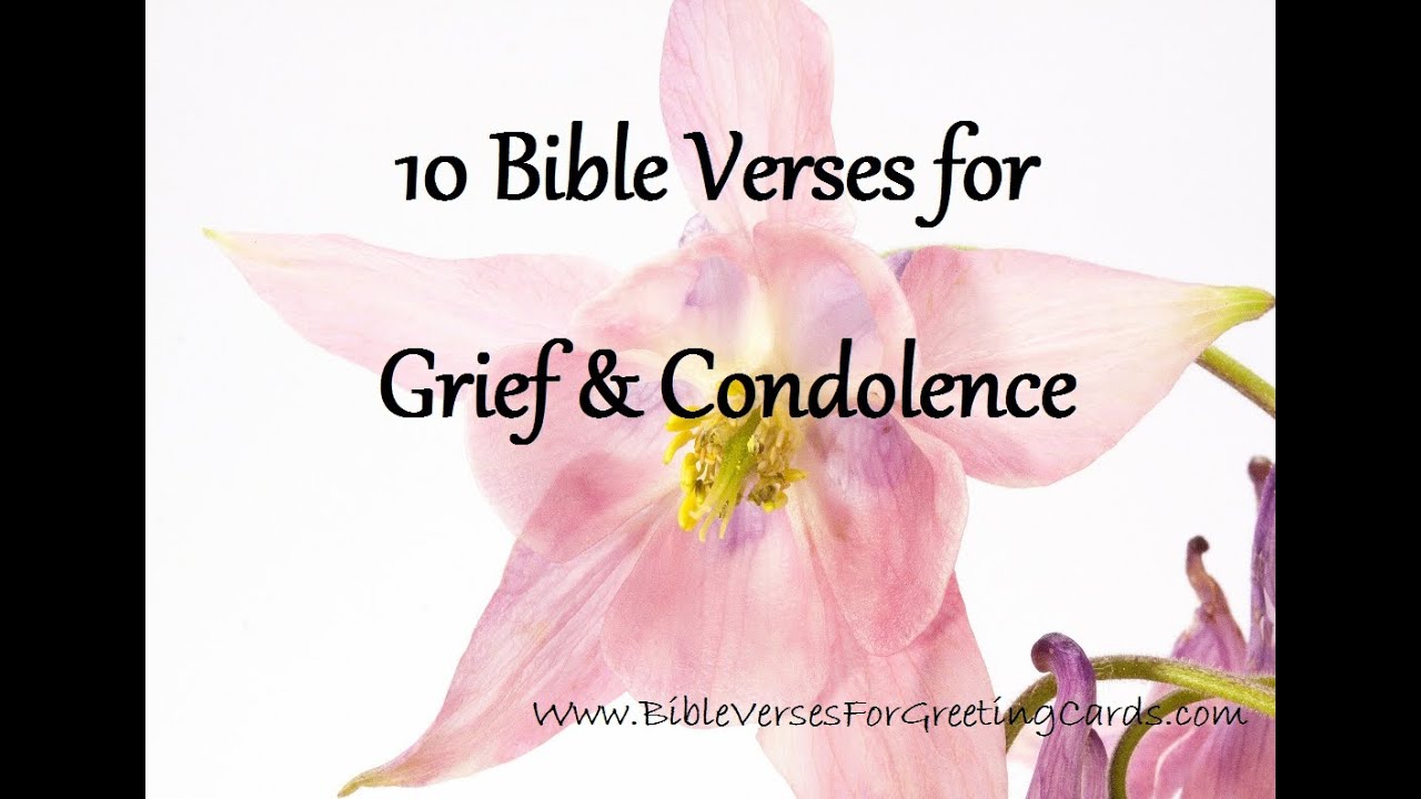 rest in peace bible verses for death of loved one