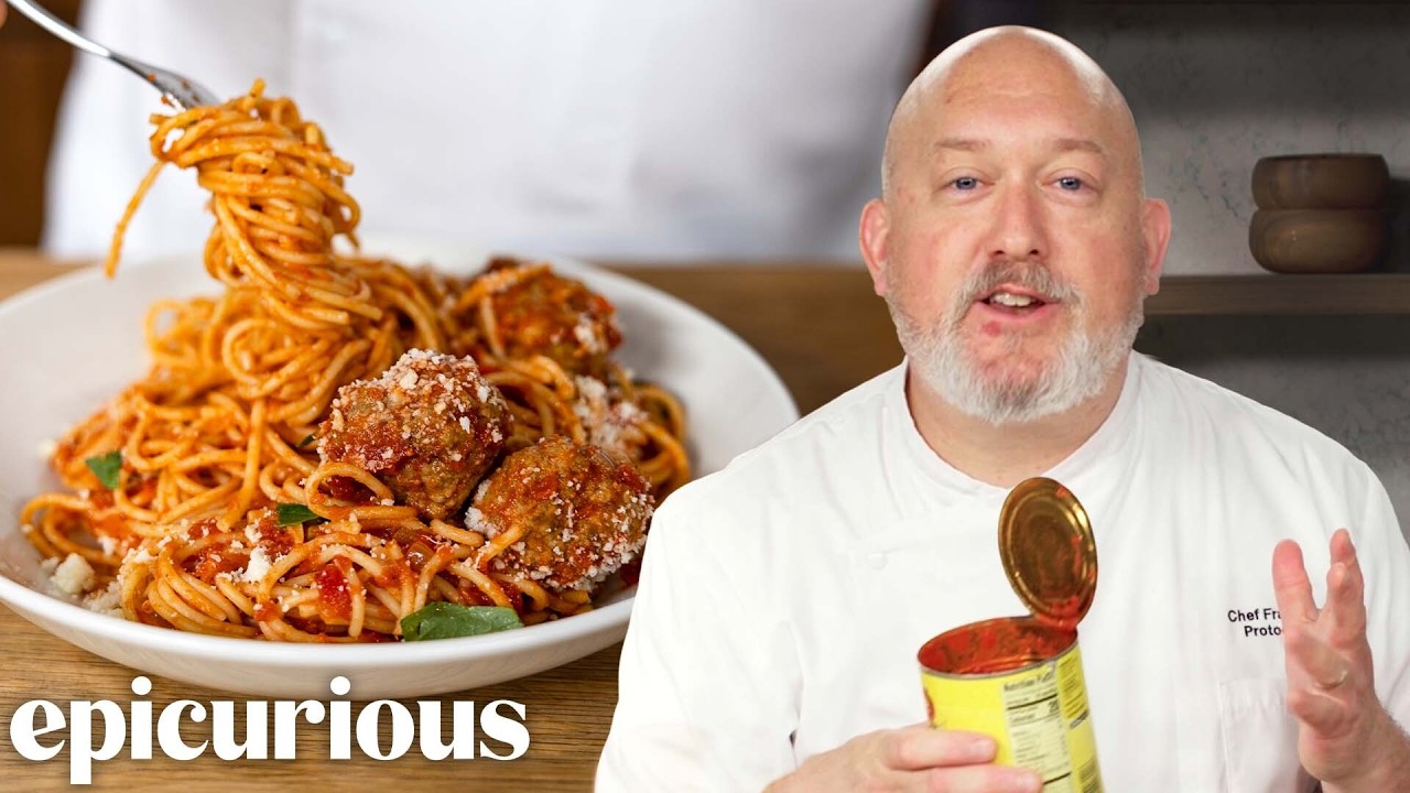 spaghetti and meatballs