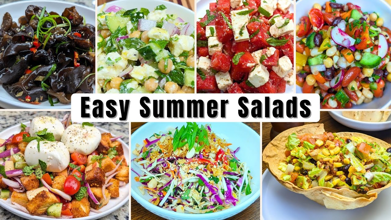 Summer Salad: 7 Refreshing Recipes for Your Best Picnic 7 summer salad