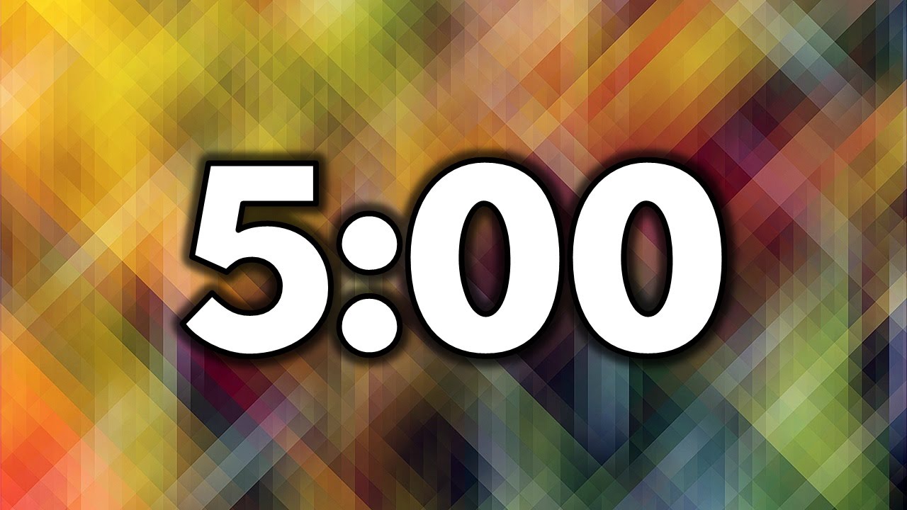 timer for 5 minutes