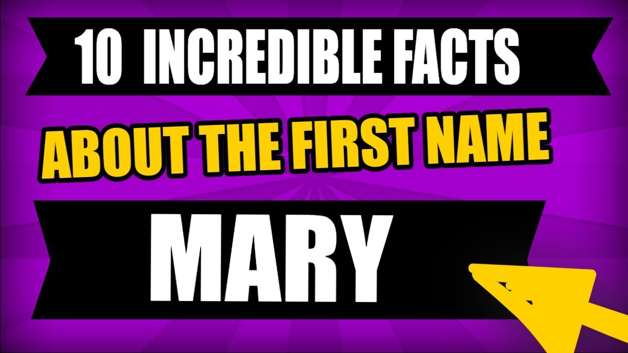 what does the name mary mean