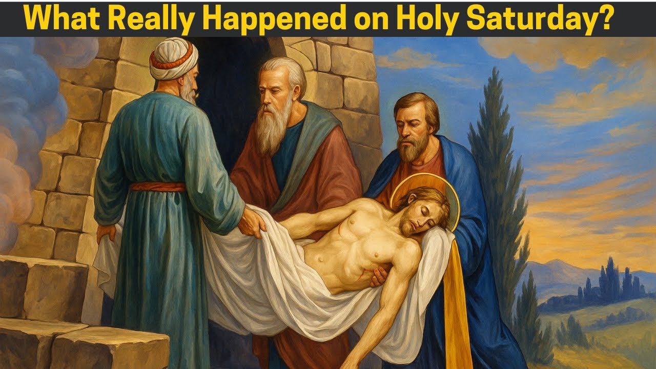 what happened on holy saturday
