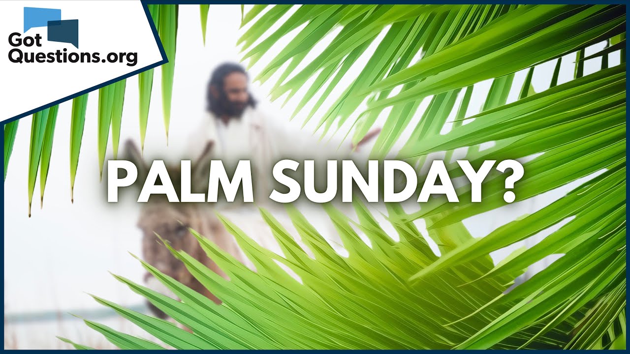 what happened on palm sunday