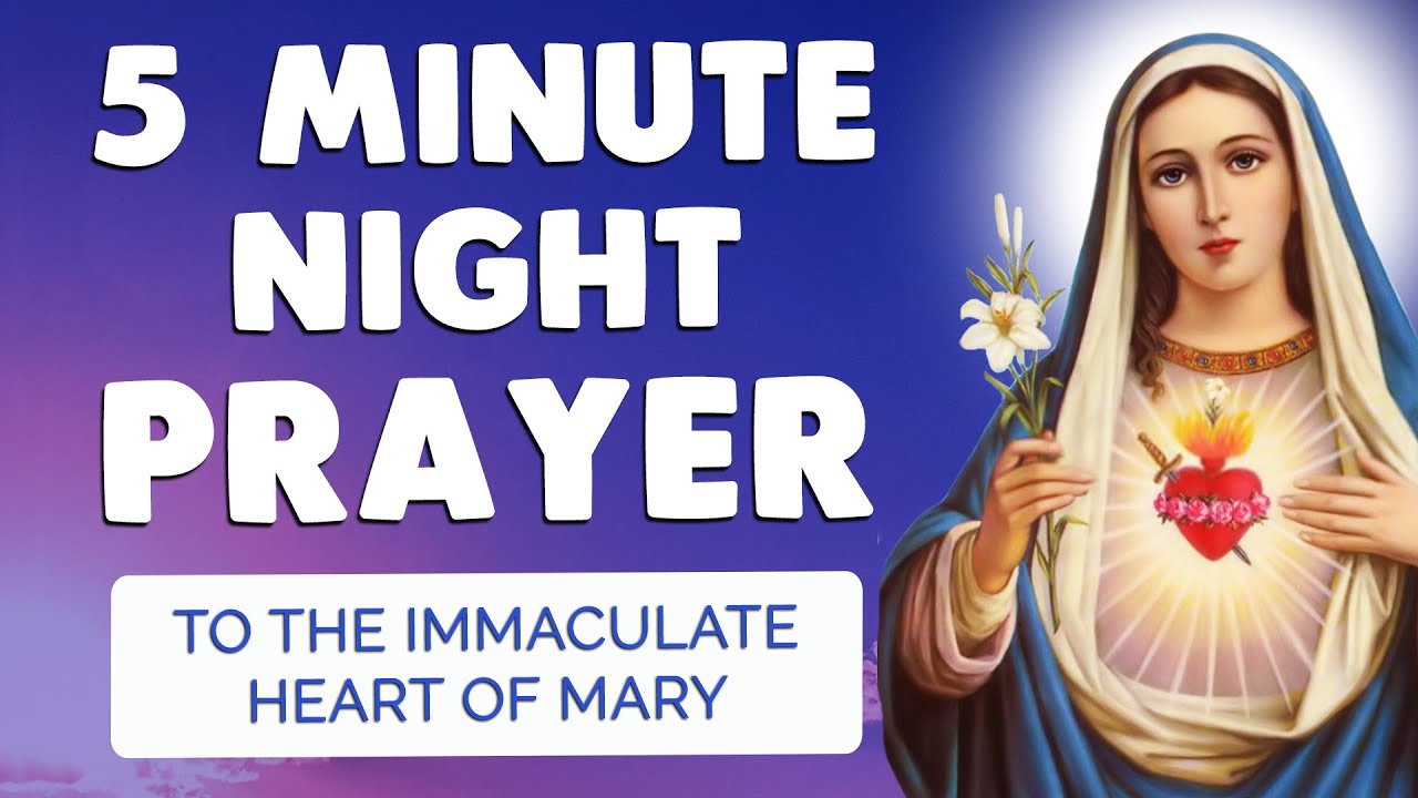 night prayer to mother mary