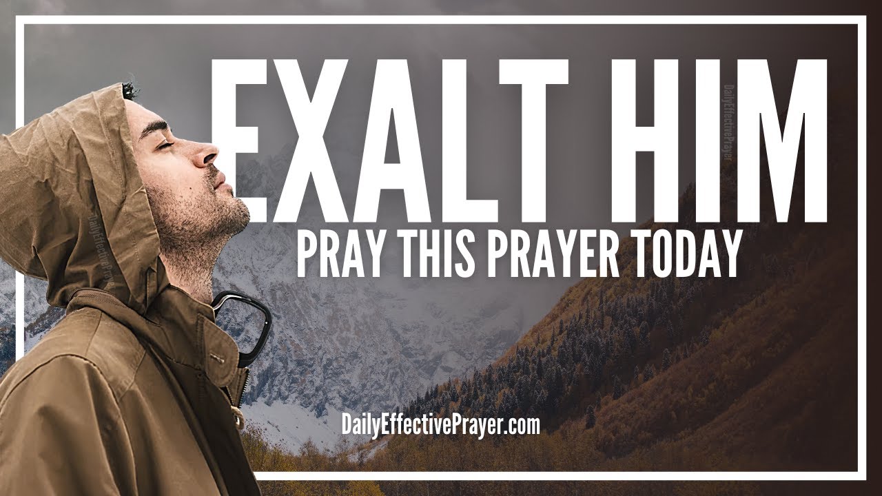 prayer to give glory to god