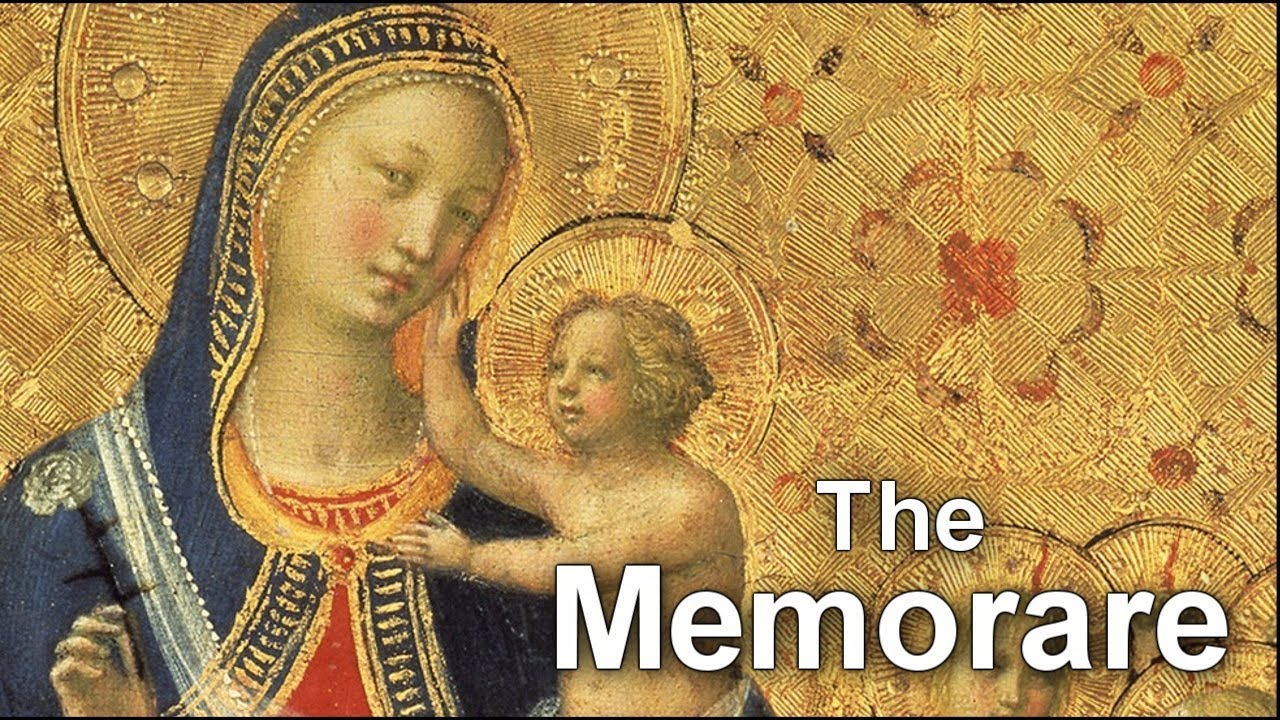 prayer to mary never was it known