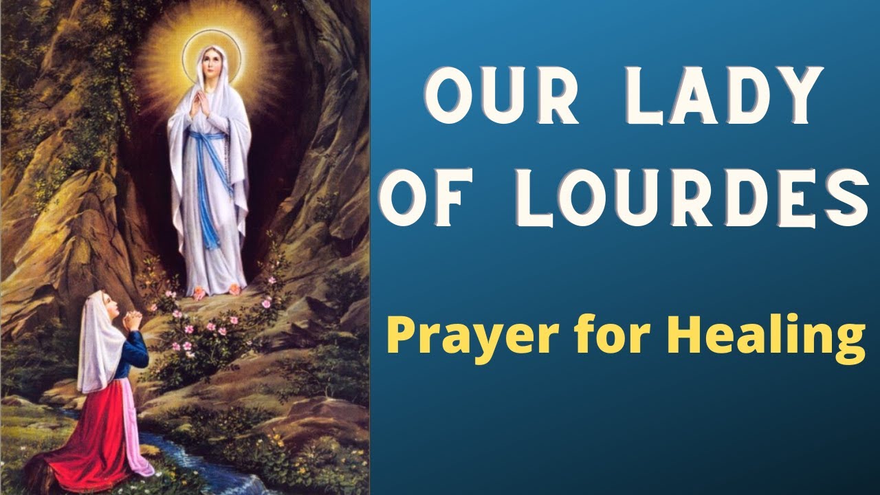 prayer to mary of lourdes