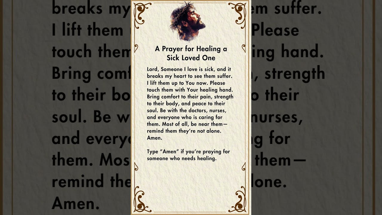 prayer for the sick girlfriend
