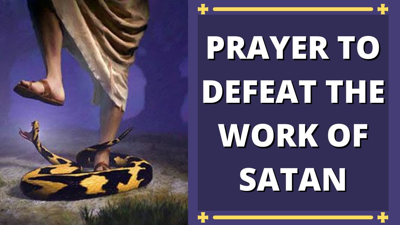 prayer rebuking satan