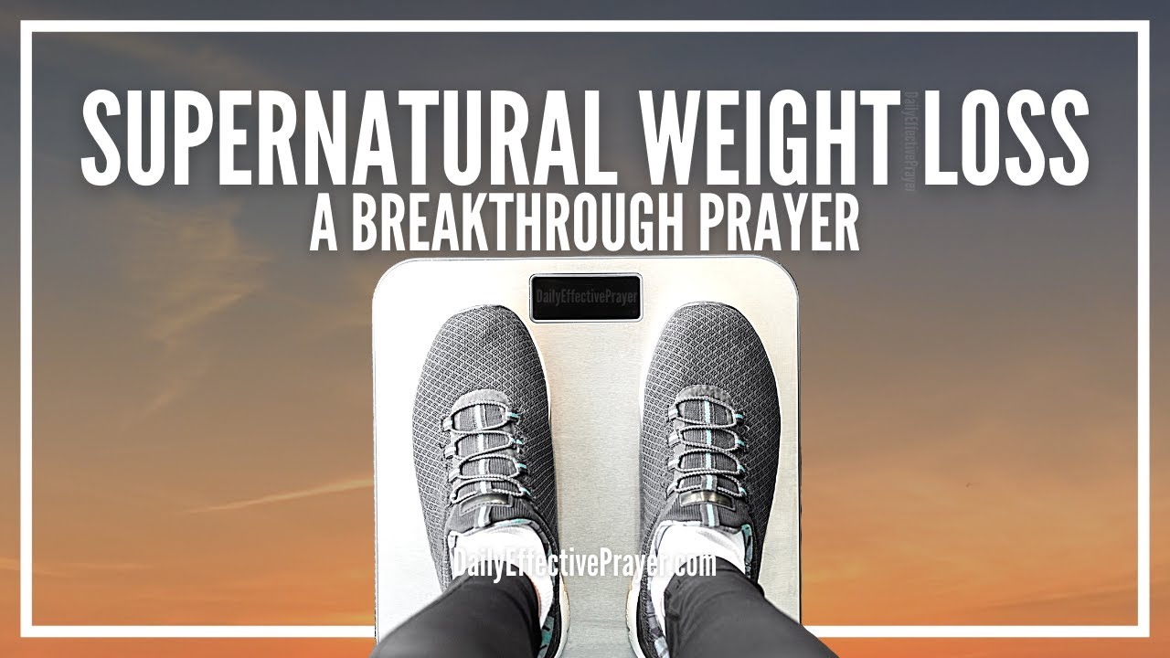 how to pray to god to lose weight