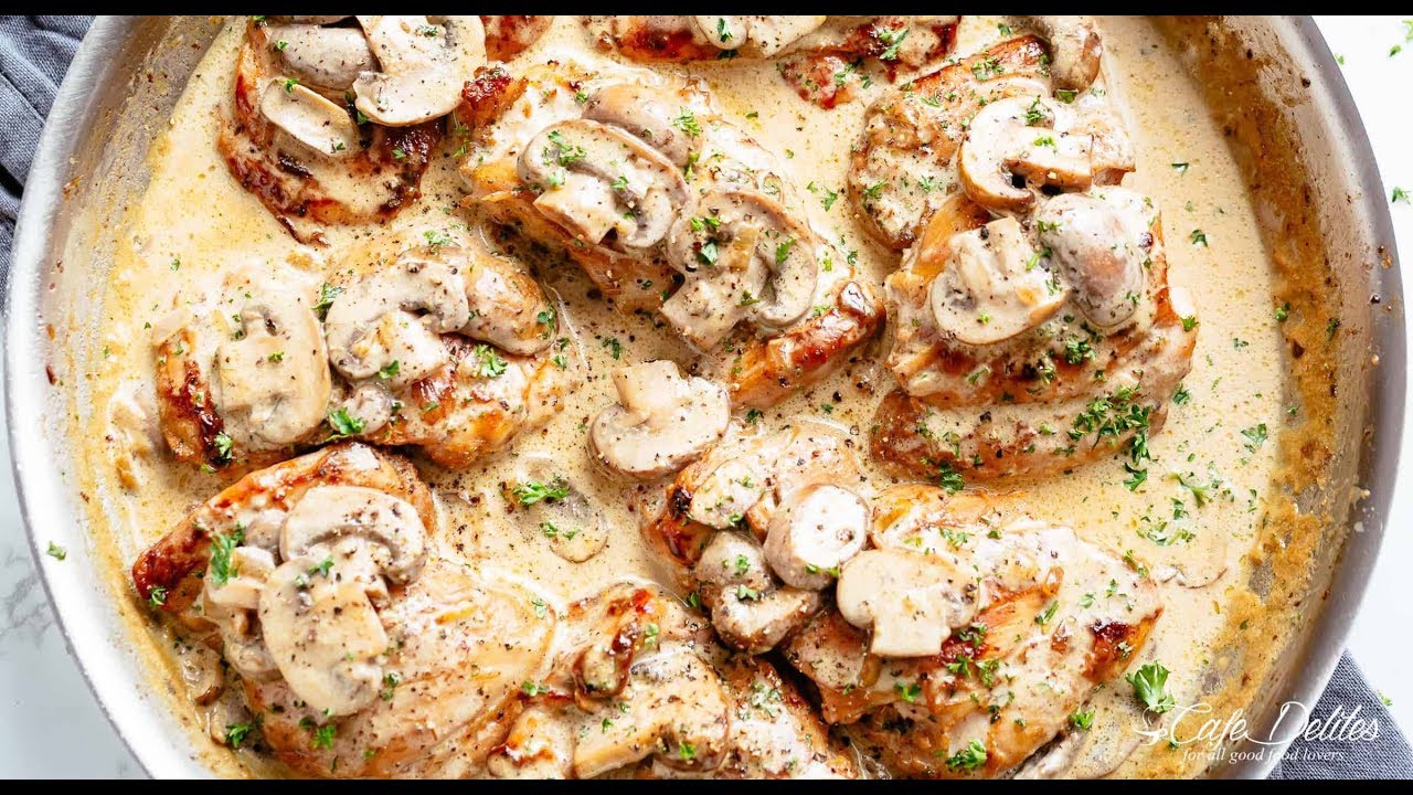 creamy chicken thigh recipes