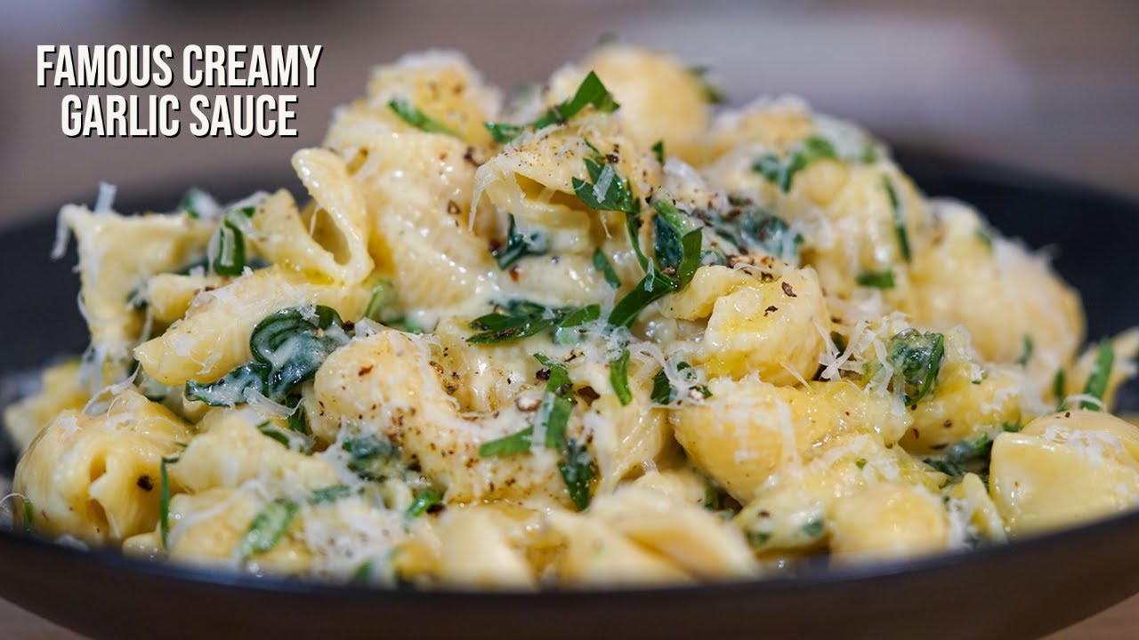 creamy garlic pasta recipe
