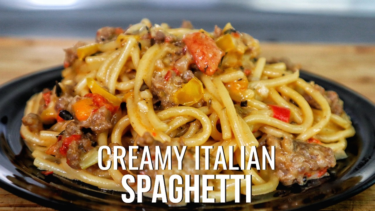 creamy spaghetti recipe