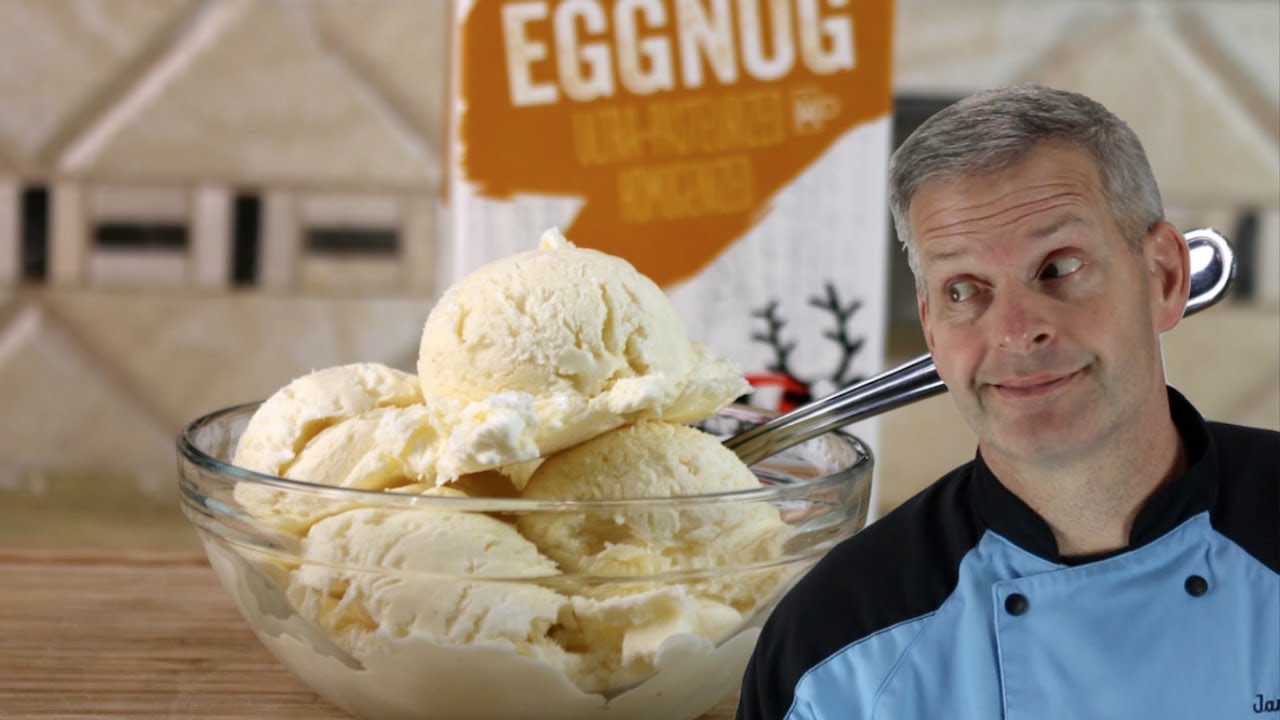 egg nog ice cream recipe