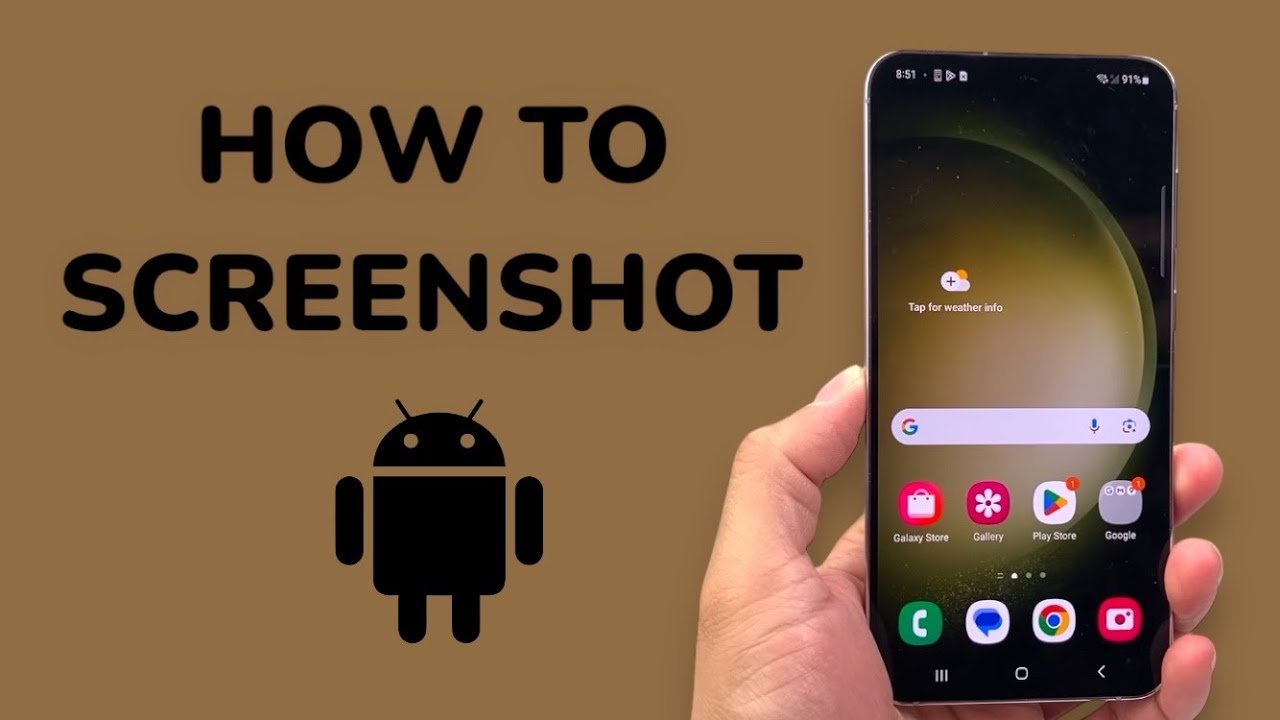 how to take a screenshot on android