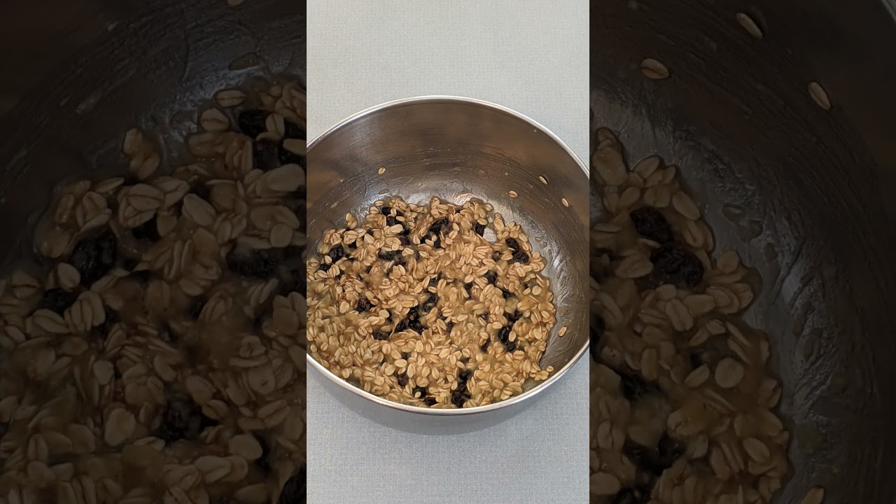 3 ingredient oatmeal protein cookies