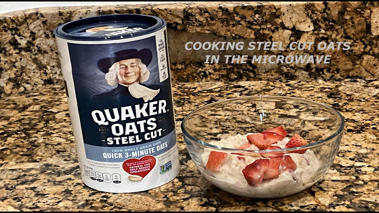 can i microwave steel cut oatmeal