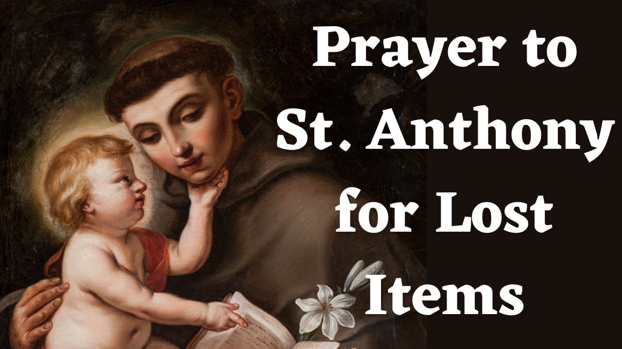 prayer to find lost things