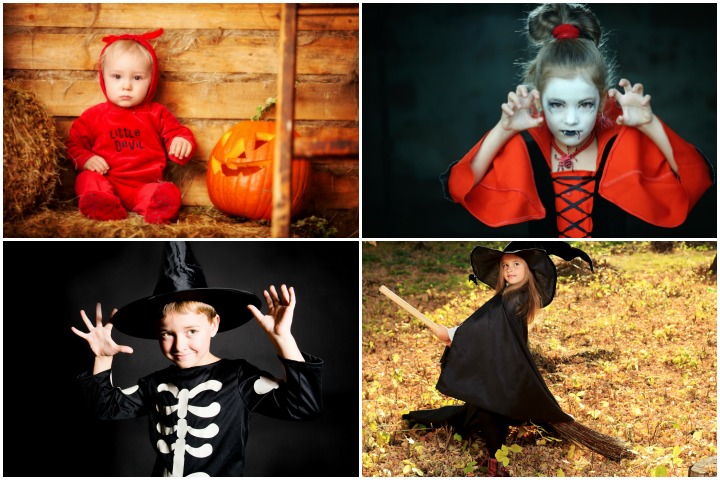 Déguisements d'Halloween effrayants pour les enfants avec photos