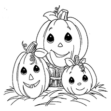 Coloriage Halloween Citrouille