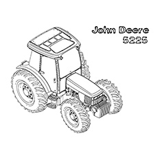10 meilleures pages à colorier de John Deere à colorier 8 A-Driving-Deer