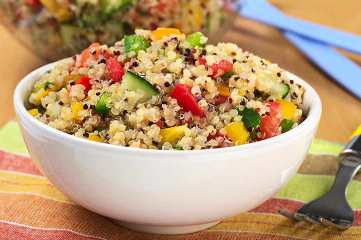 Recettes de quinoa pour les jeunes enfants